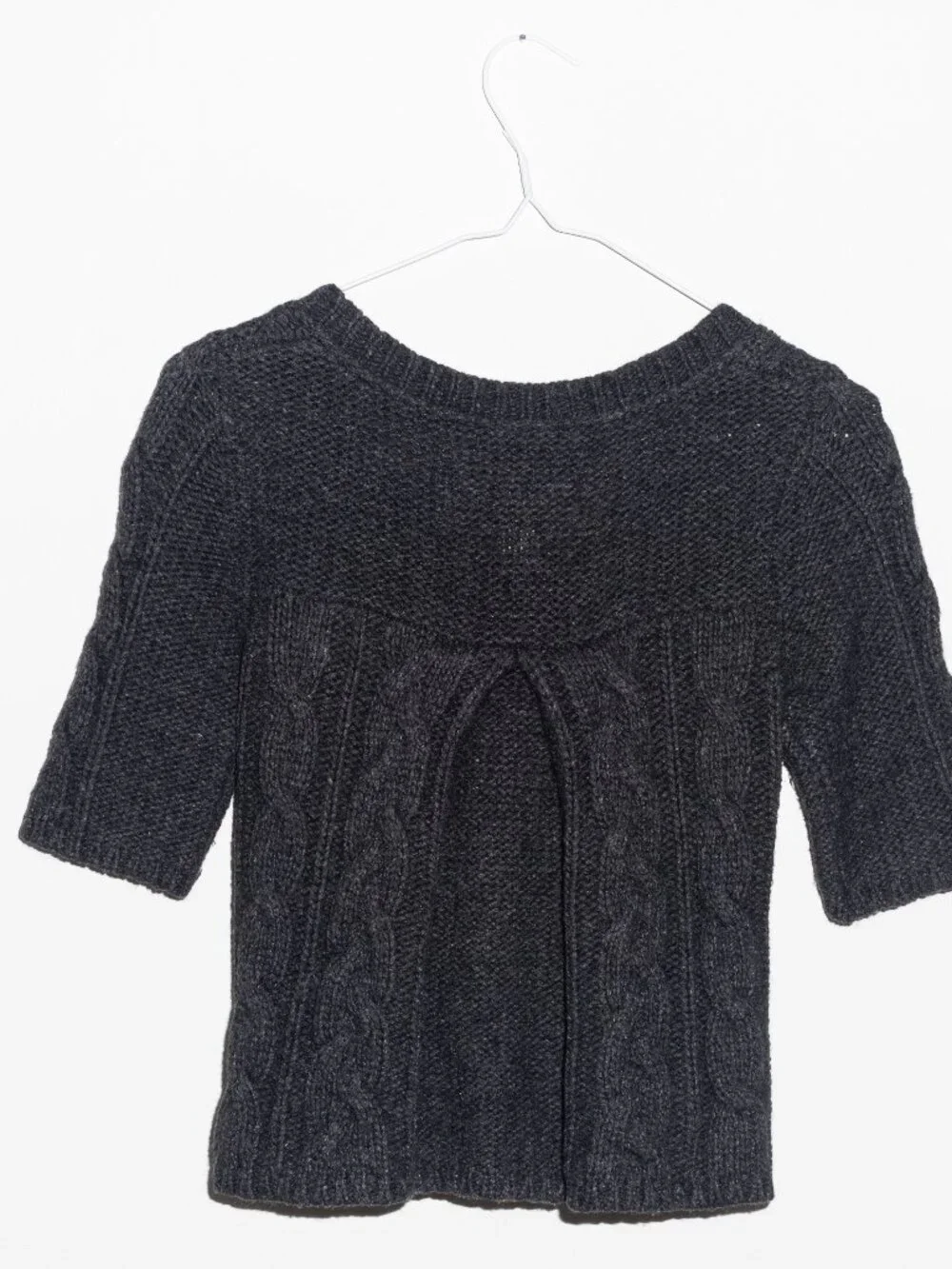 Vintage American Eagle Twilight Core Short Sleeve Cardigan Sweater Y2K BABYDOLL
